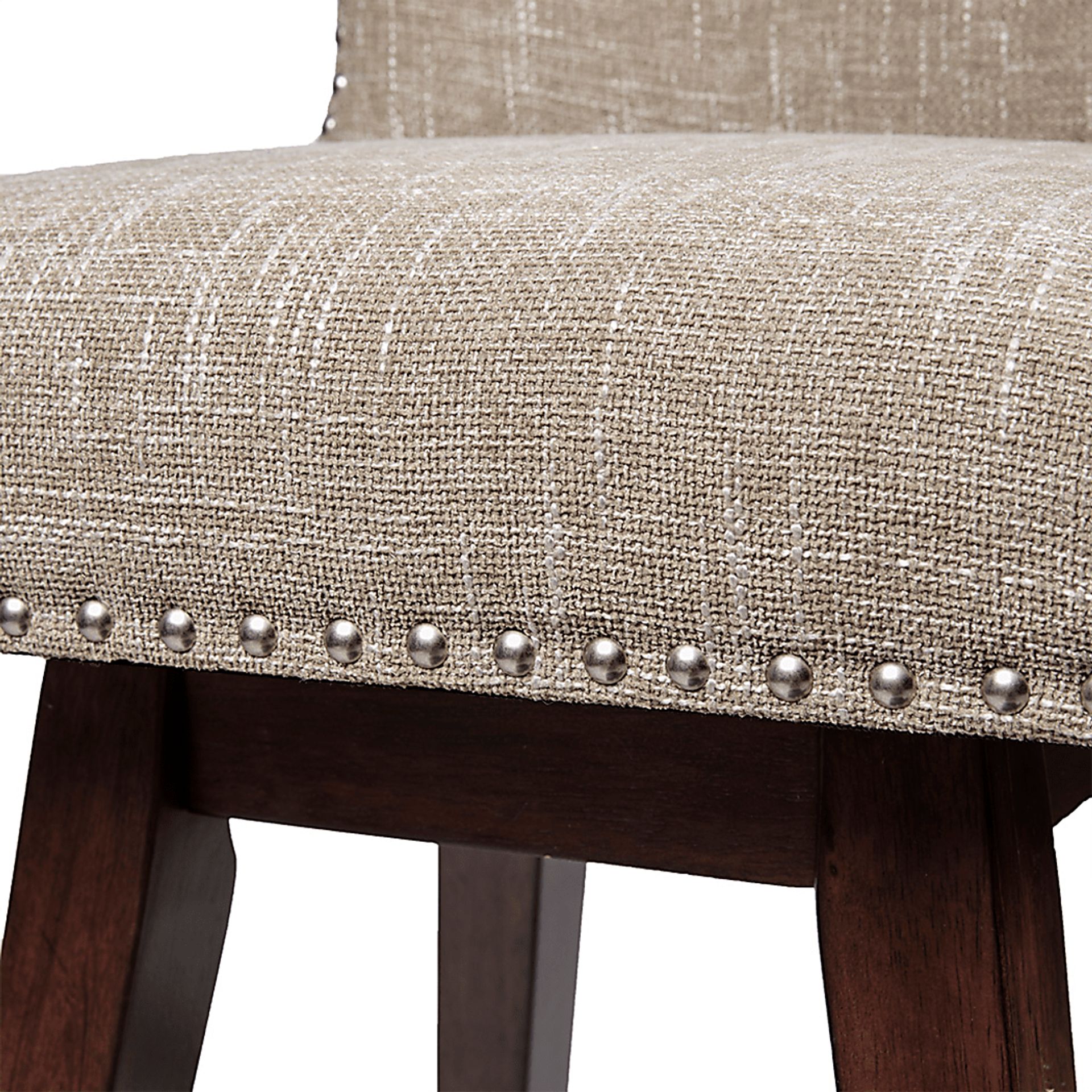 Sommerfield Camel Swivel Barstool - Image 3