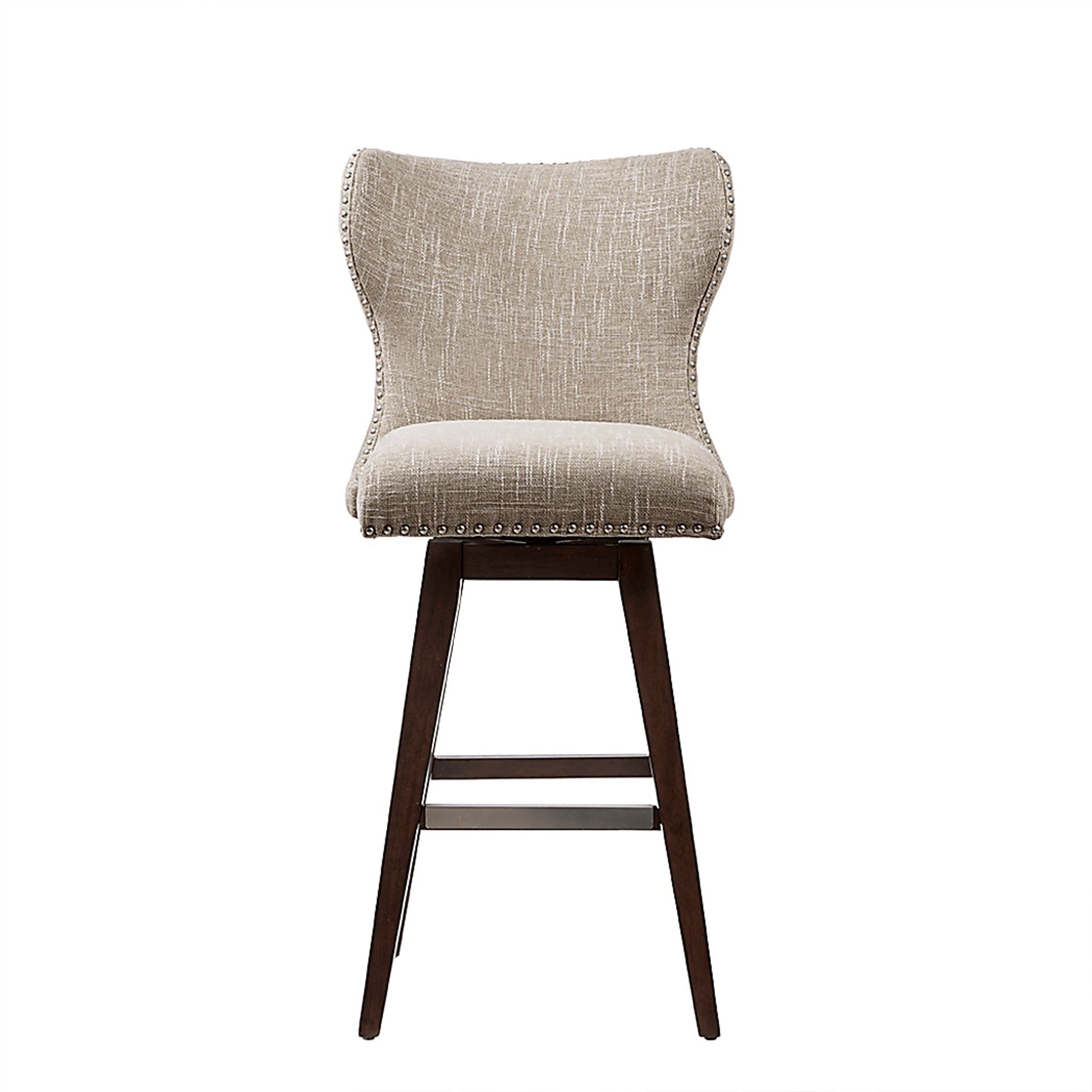 Sommerfield Camel Swivel Barstool - Image 7