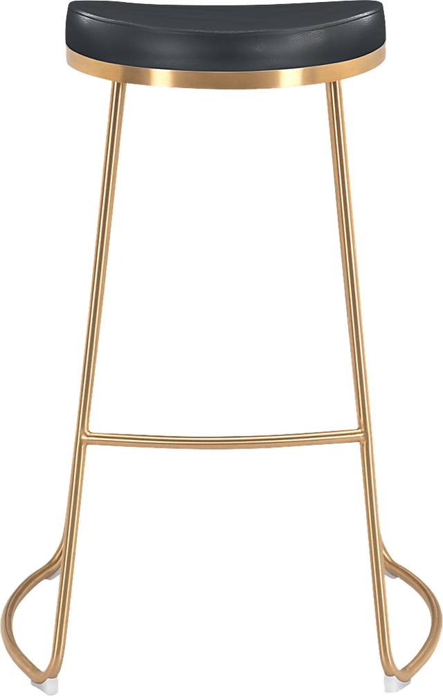 Sonali Black Barstool, Set of 2 - Thumbnail - Image 2