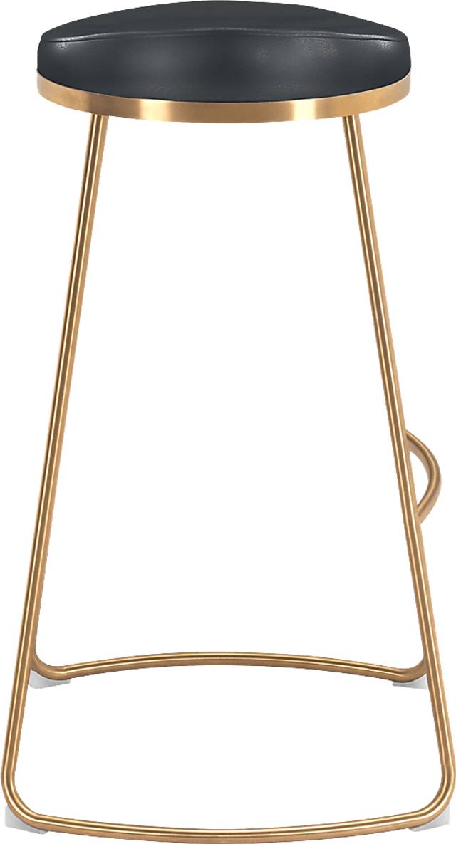 Sonali Black Barstool, Set of 2 - Thumbnail - Image 3