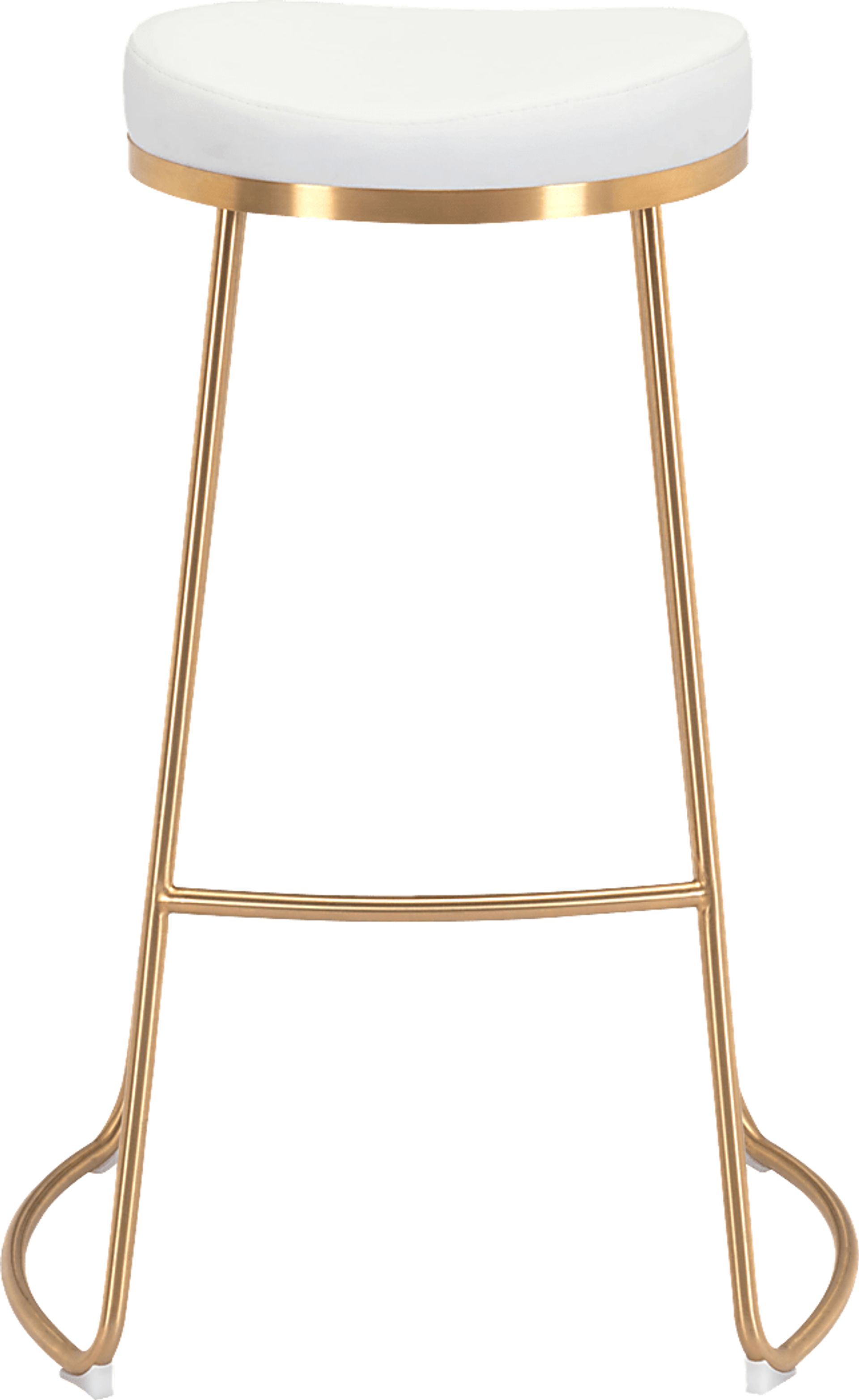 Sonali White Barstool, Set of 2 - Image 3