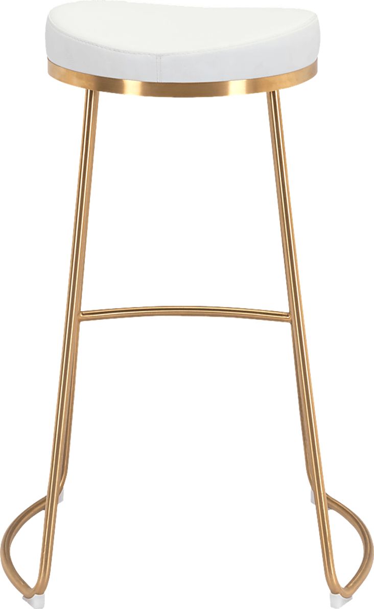 Sonali White Barstool, Set of 2