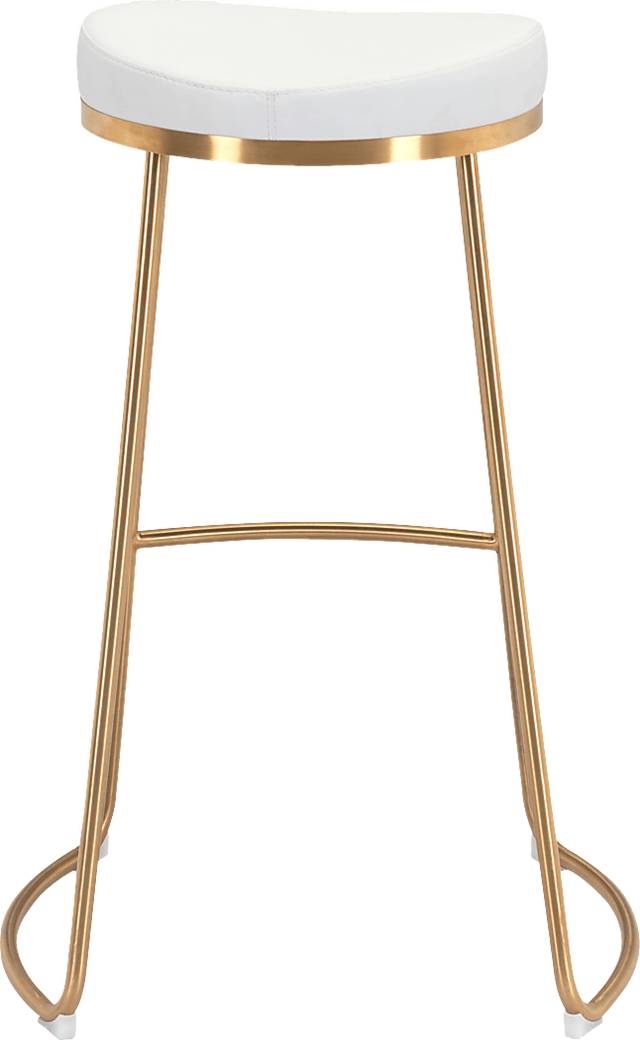 Sonali White Barstool, Set of 2 - Thumbnail - Image 4