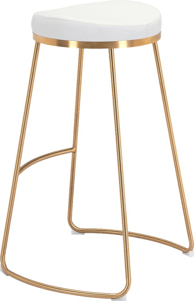Sonali White Barstool, Set of 2 - Thumbnail - Image 5