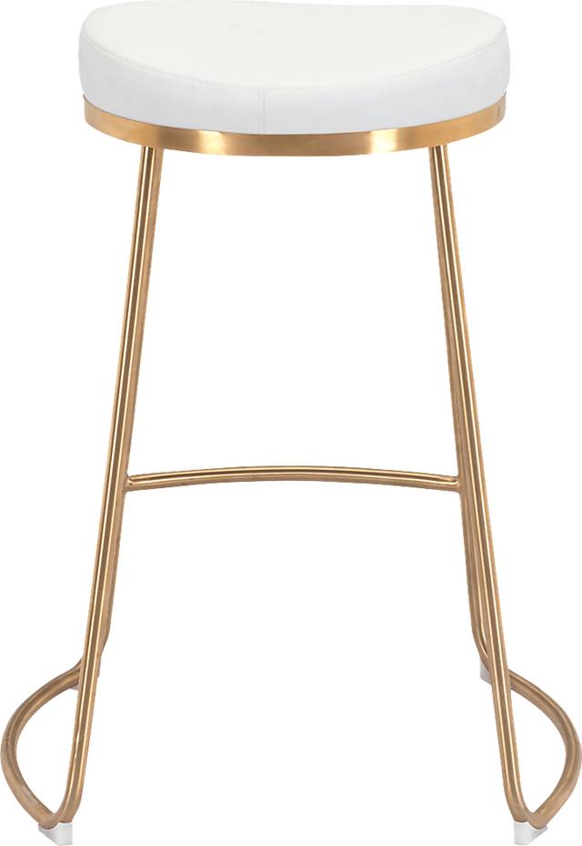 Sonali White Counter Height Stool, Set of 2 - Thumbnail - Image 4