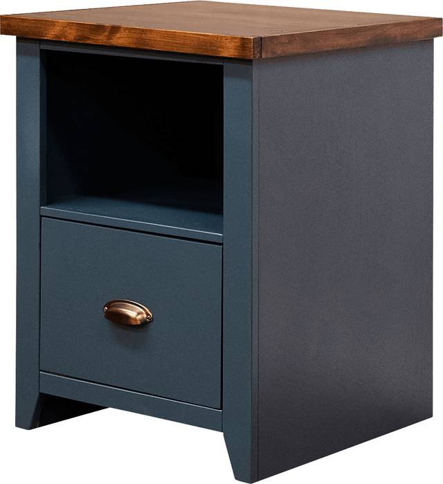 Soniya Blue End Table - Thumbnail - Image 1