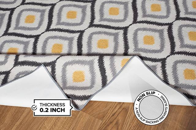 Sonnie Yellow 7'10 x 10' Rug - Thumbnail - Image 2