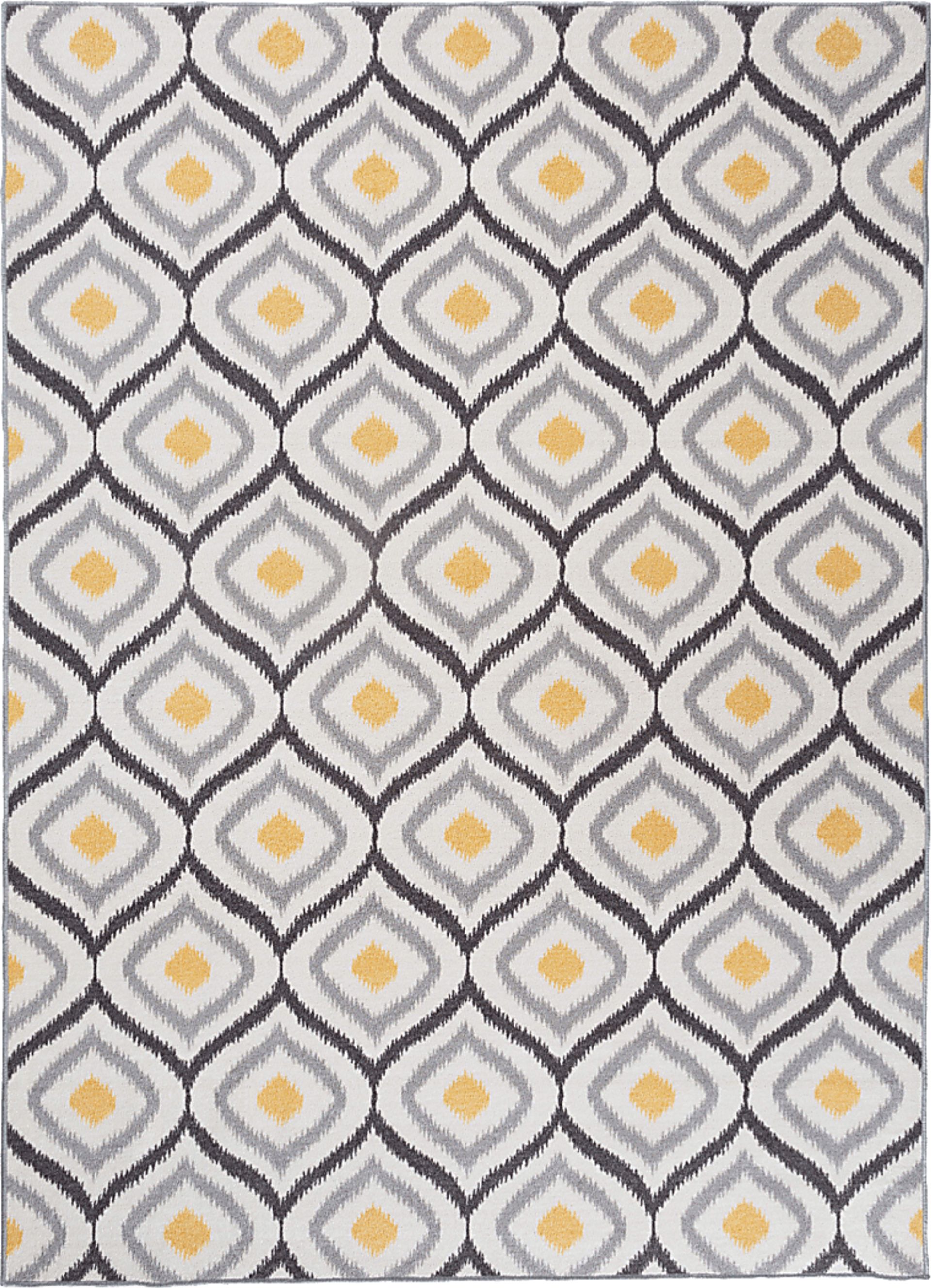 Sonnie Yellow 7'10 x 10' Rug - Image 1