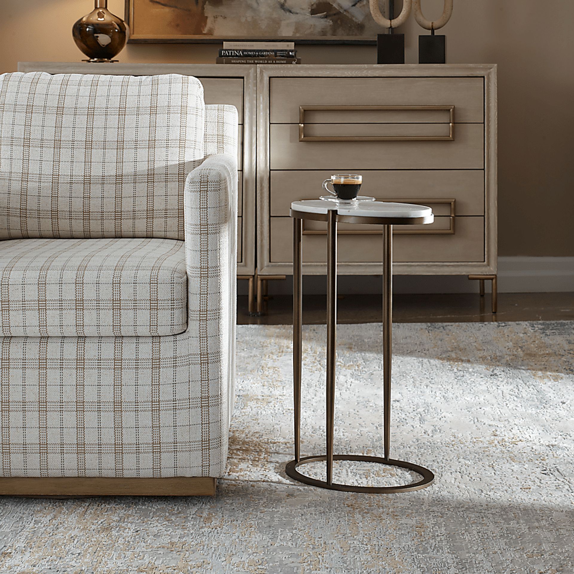 Sonnot Bronze Accent Table - Image 2