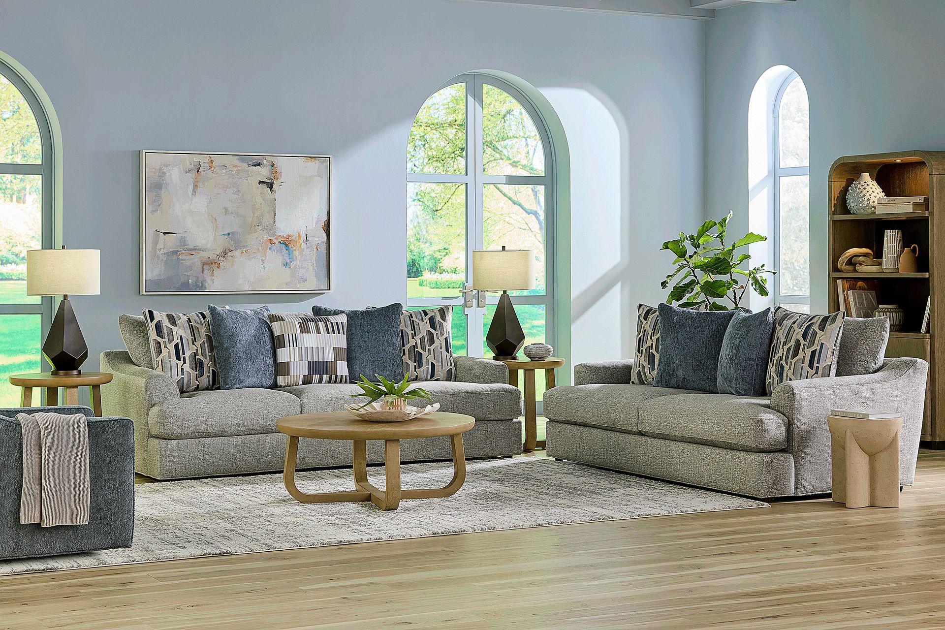 Sonoma Cobblestone 2 Pc Living Room - Image 1