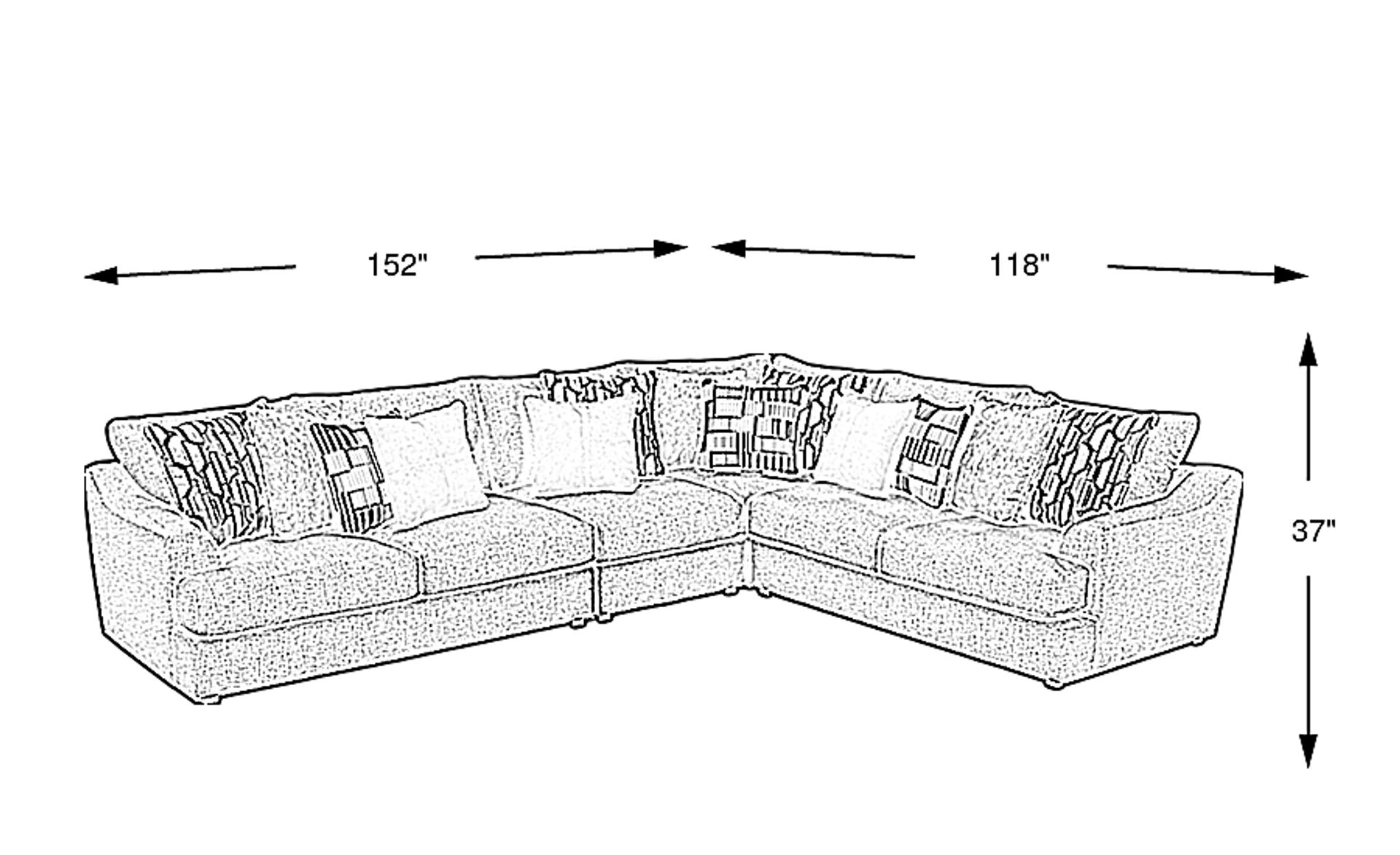 Dimension Image. Please refer to the Dimension Tab on this page for dimension details.