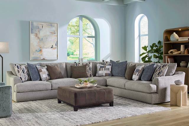 Sonoma Cobblestone 4 Pc Sectional - Thumbnail - Image 2
