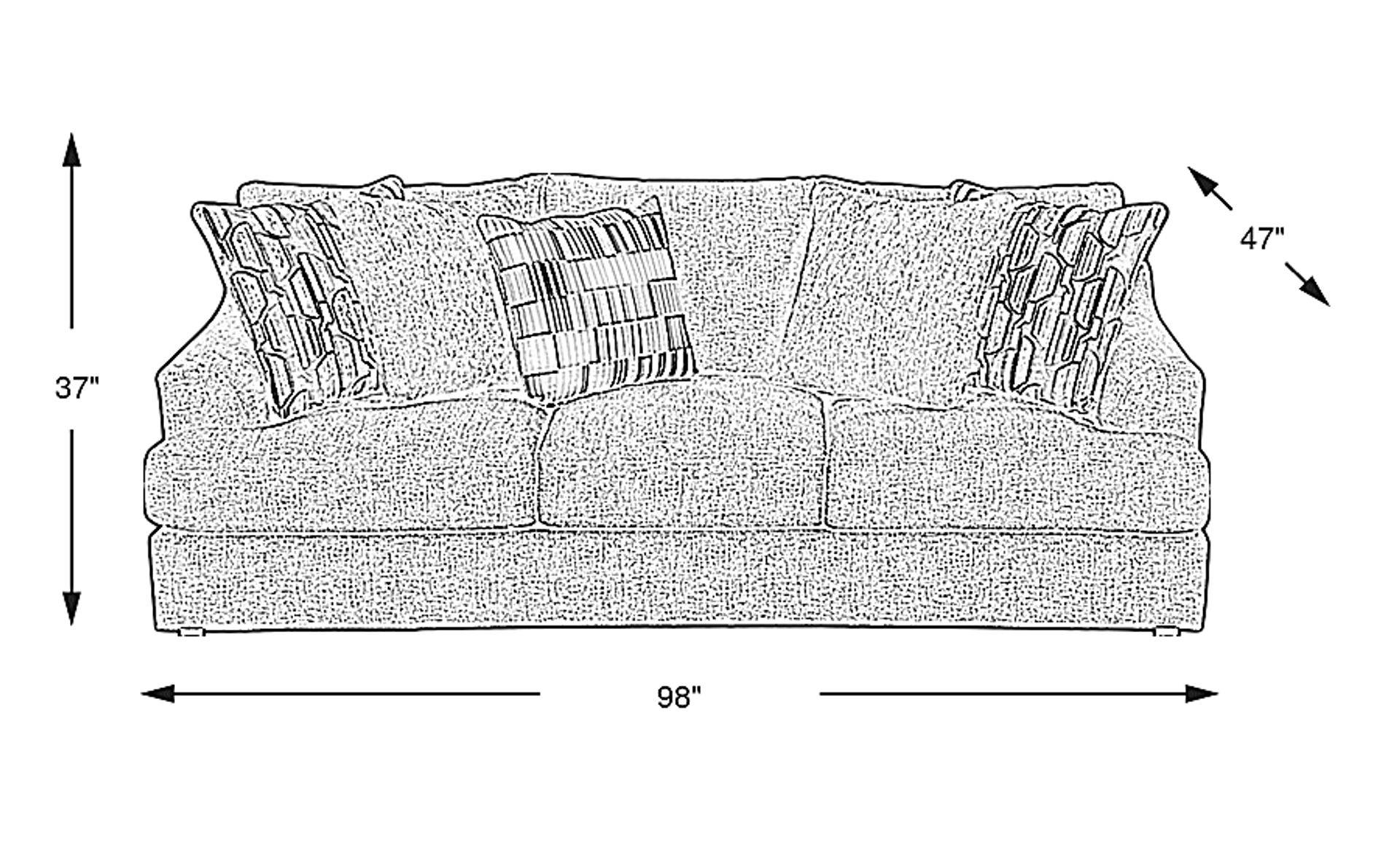 Dimension Image. Please refer to the Dimension Tab on this page for dimension details.