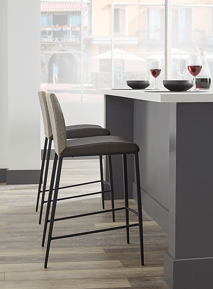 Sonquist Dark Gray Counter Stool Rooms To Go