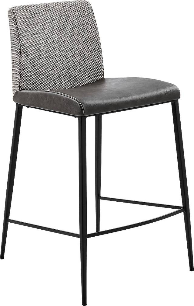 Sonquist Dark Gray Counter Stool - Thumbnail - Image 1
