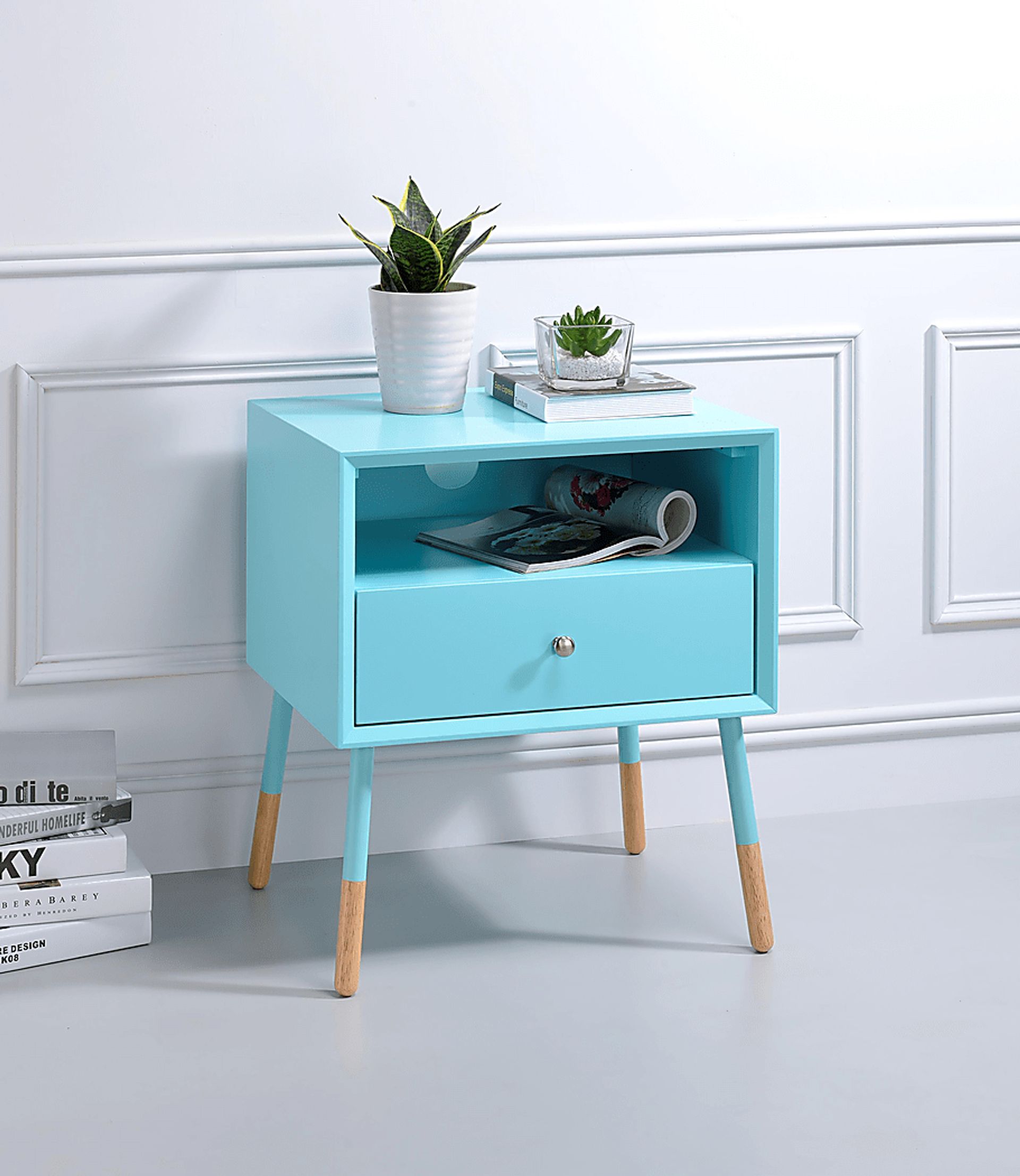 Sonria Blue Accent Table - Image 3
