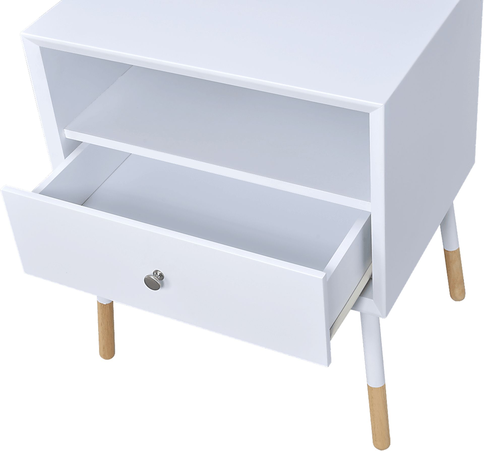 Sonria White Accent Table - Image 2