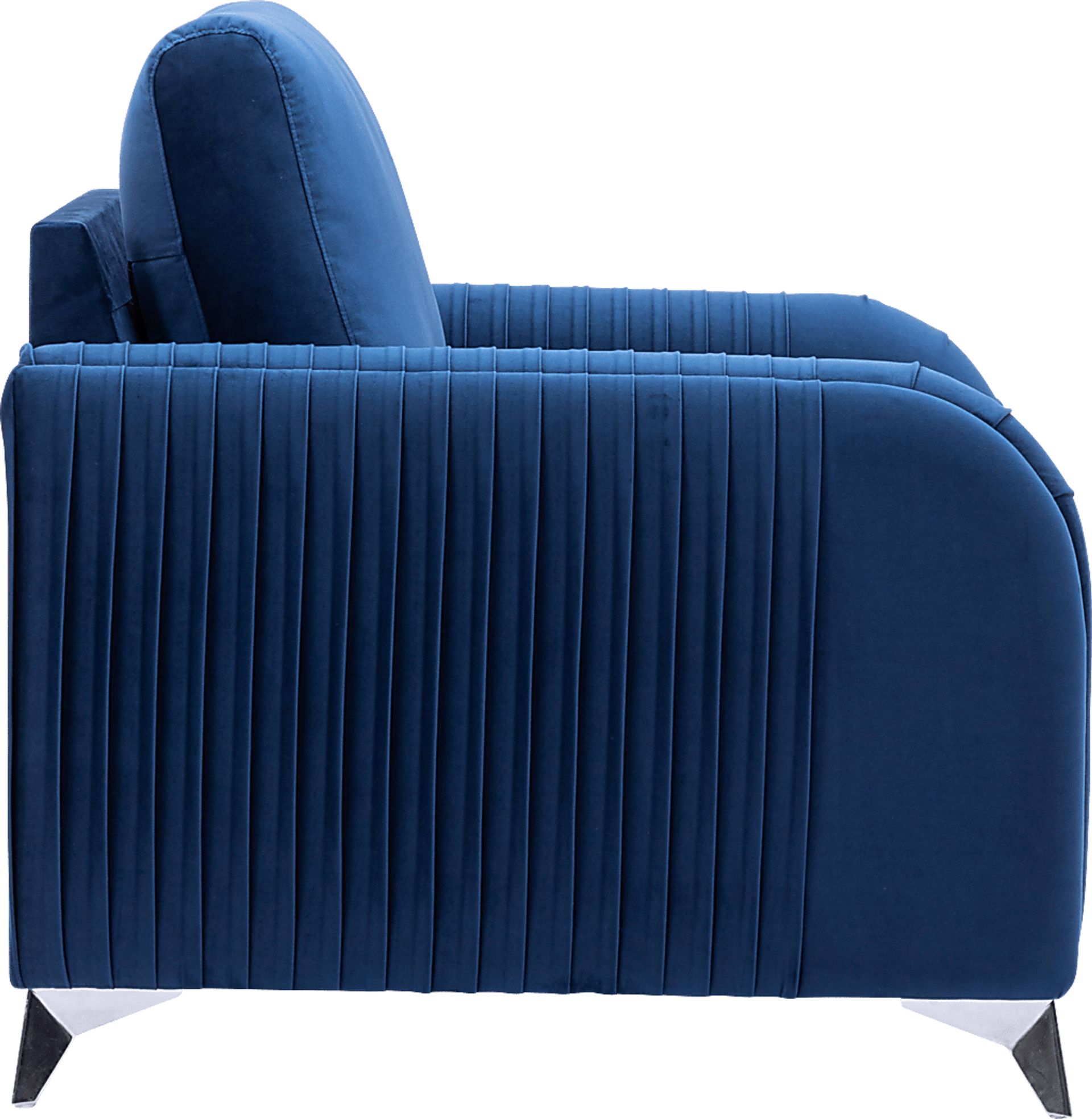 Sontheimer Blue Loveseat - Image 3