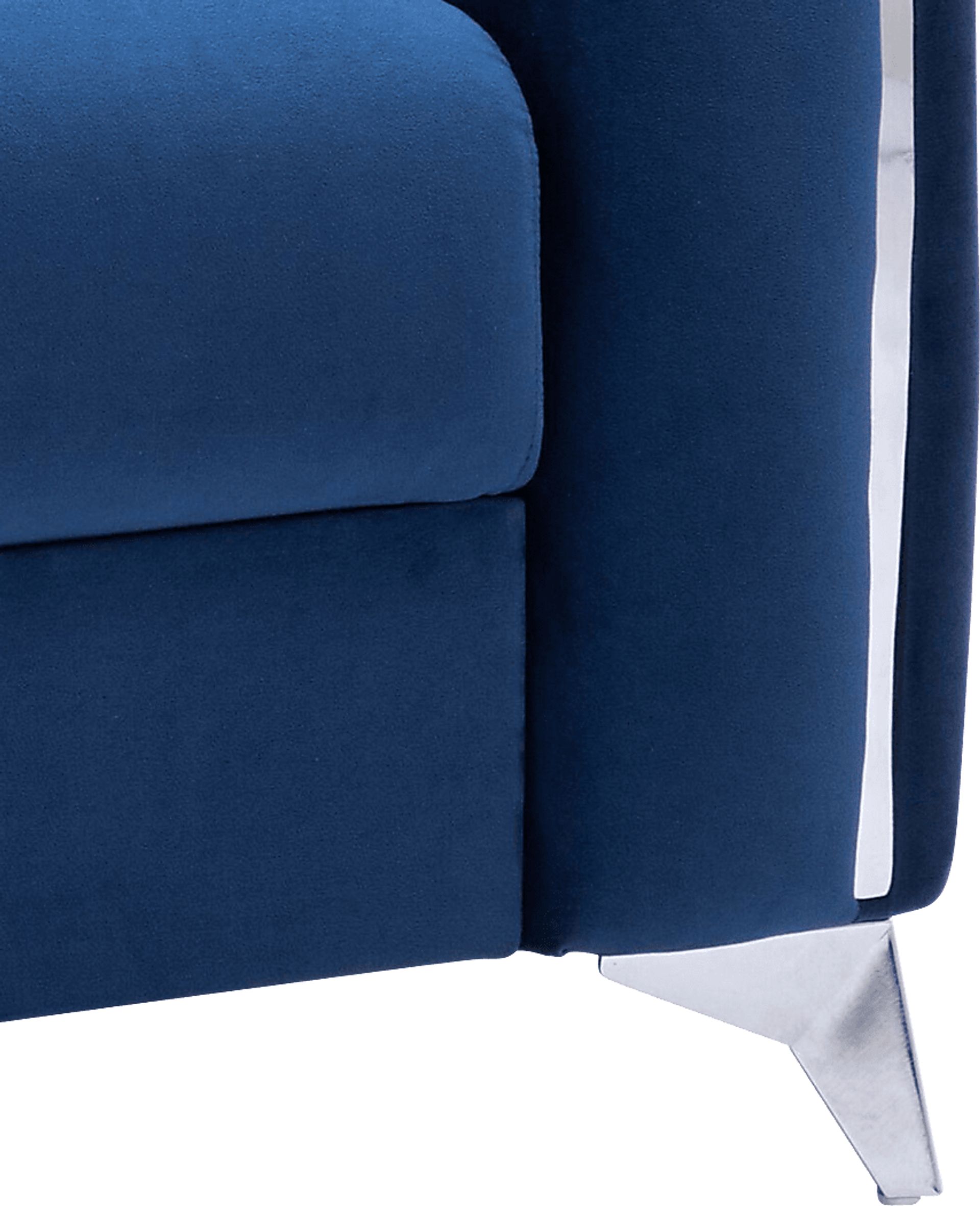 Sontheimer Blue Loveseat - Image 9