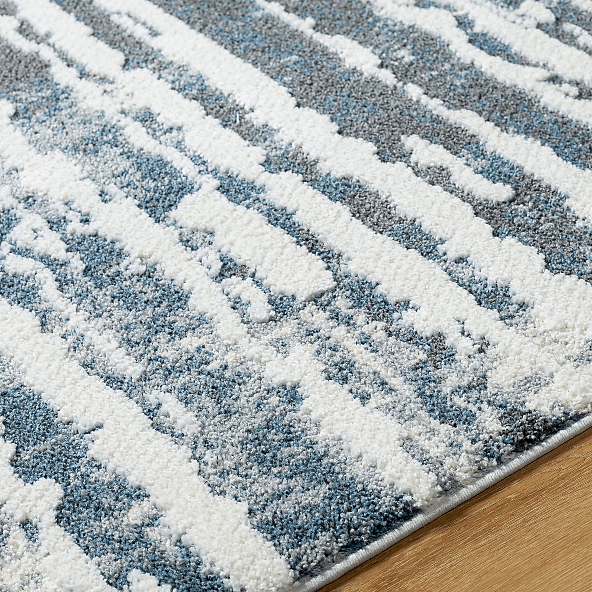 Sontina Blue 5'3 x 7' Area Rug - Image 11