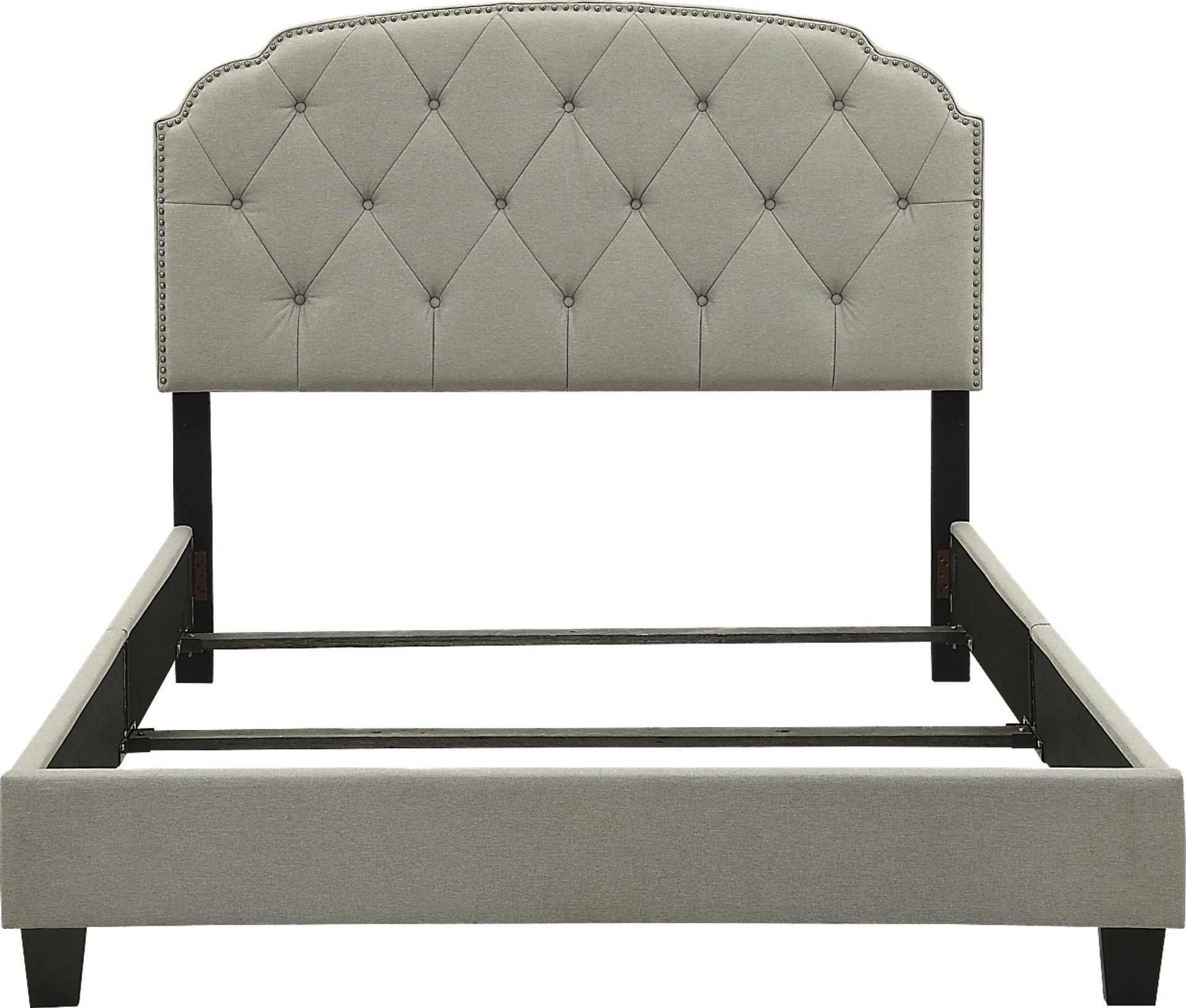Sonya Gray Queen Upholstered Bed - Image 4