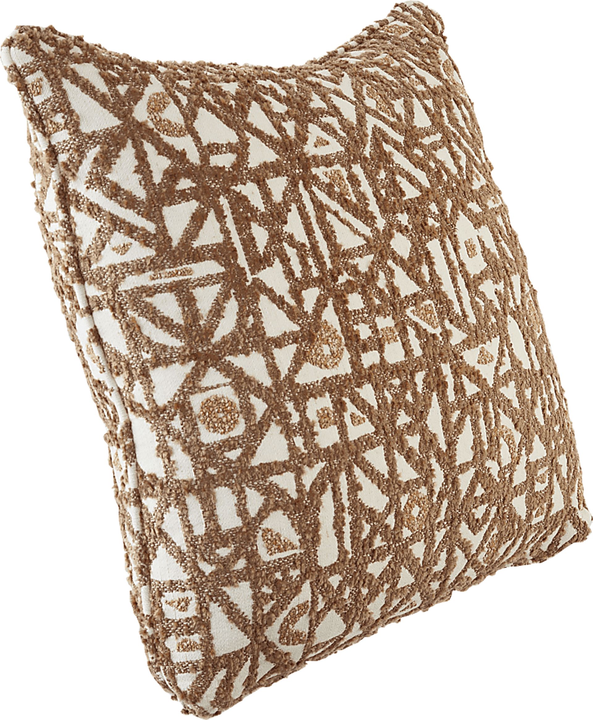 Sophie Taupe Toss Pillow Pair - Image 2