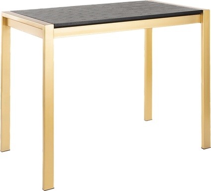 Sora Black Counter Height Dining Table