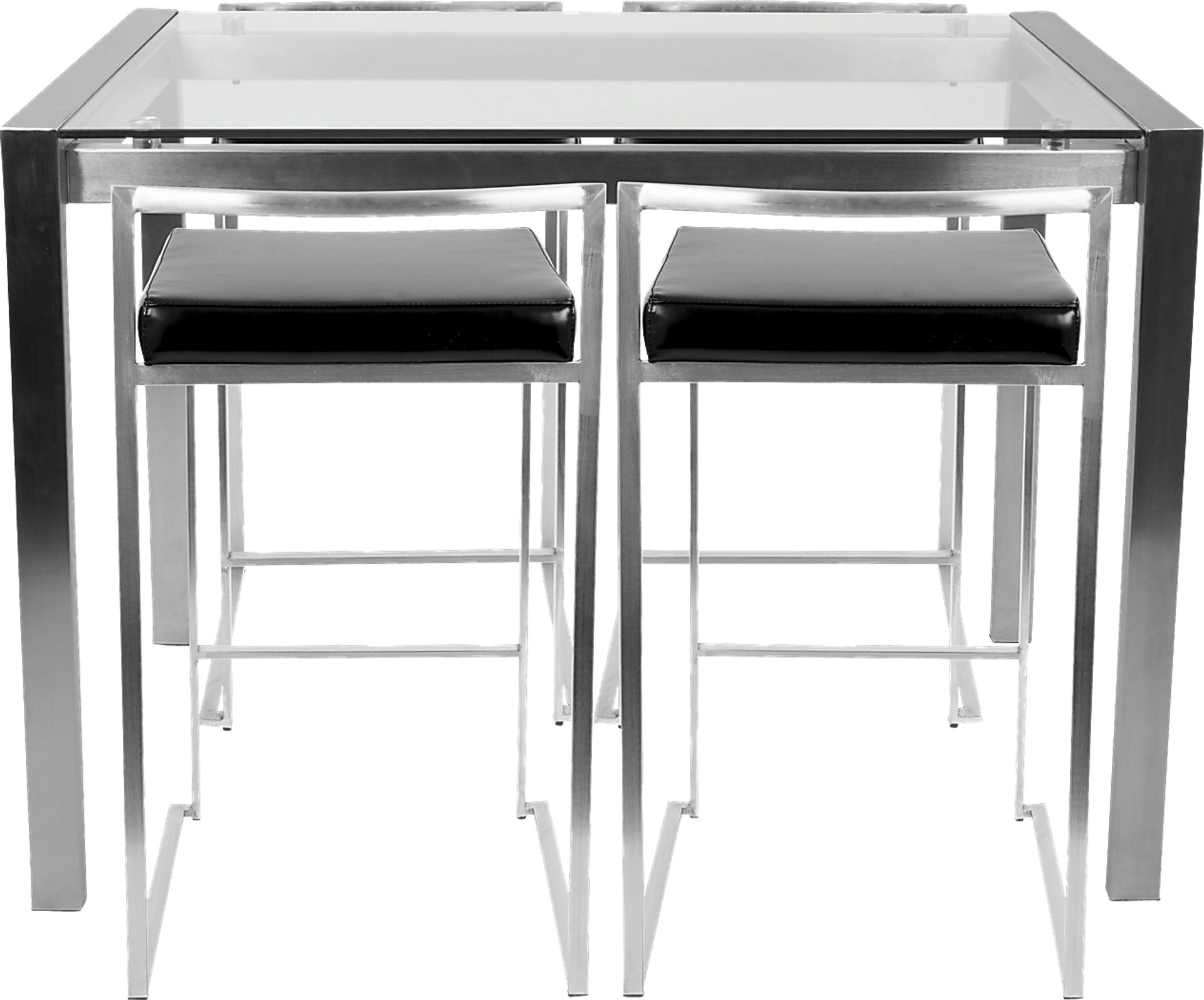 Sora Black Counter Height Table Set - Image 3