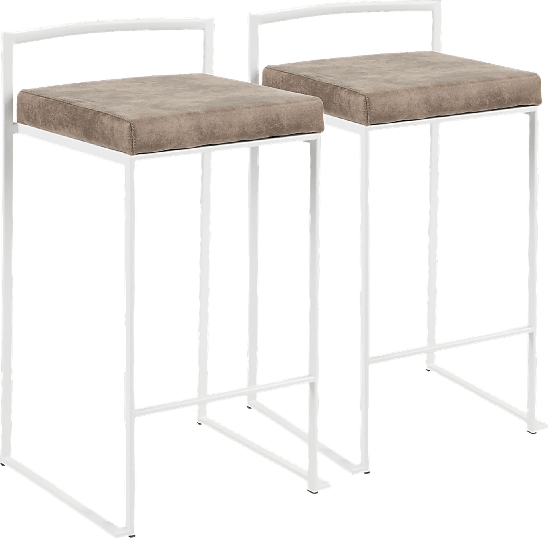 Sora Brown Counter Height Stool (Set of 2) - Image 1