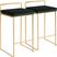 Sora Green Gold Counter Height Stool (Set of 2)