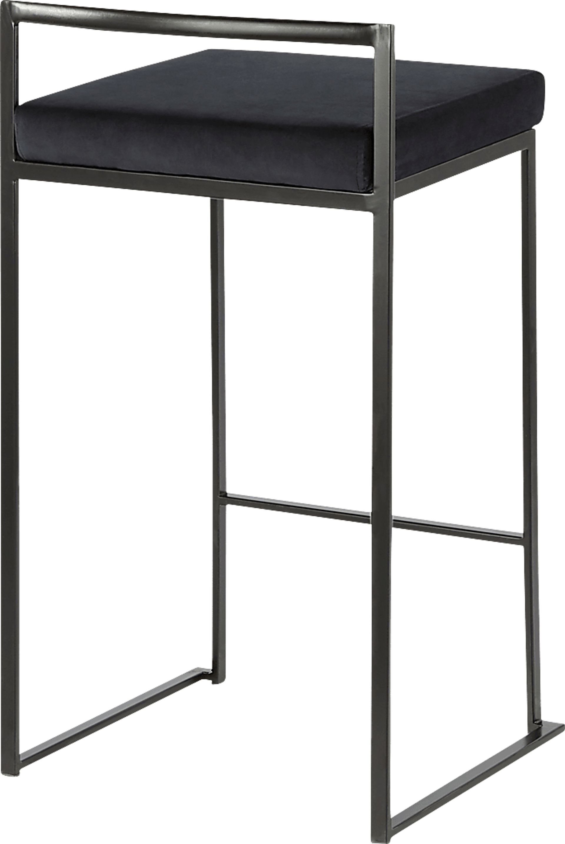 Sora IV Black Black Counter Height Stool, Set of 3 - Image 7