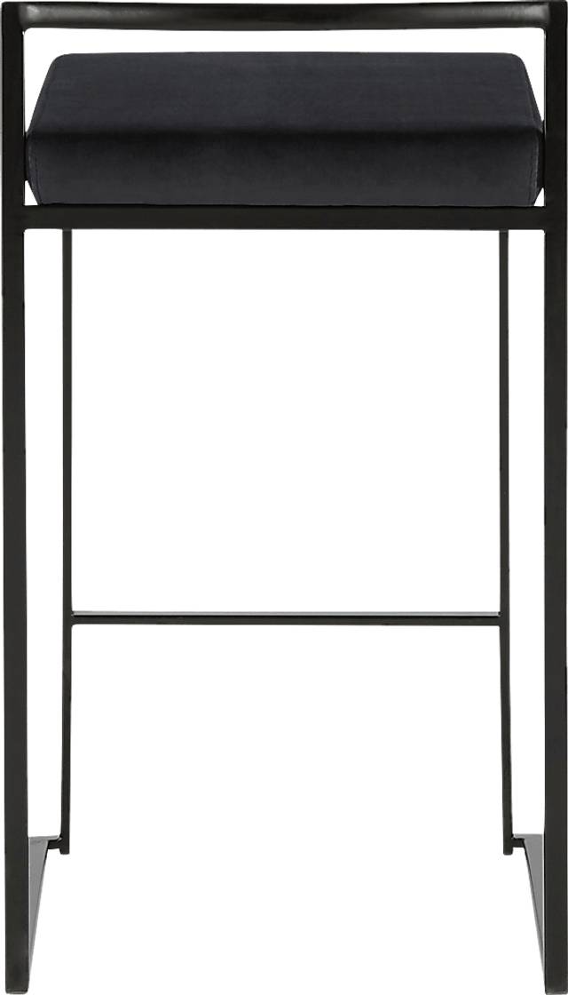 Sora IV Black Black Counter Height Stool, Set of 3 - Thumbnail - Image 8