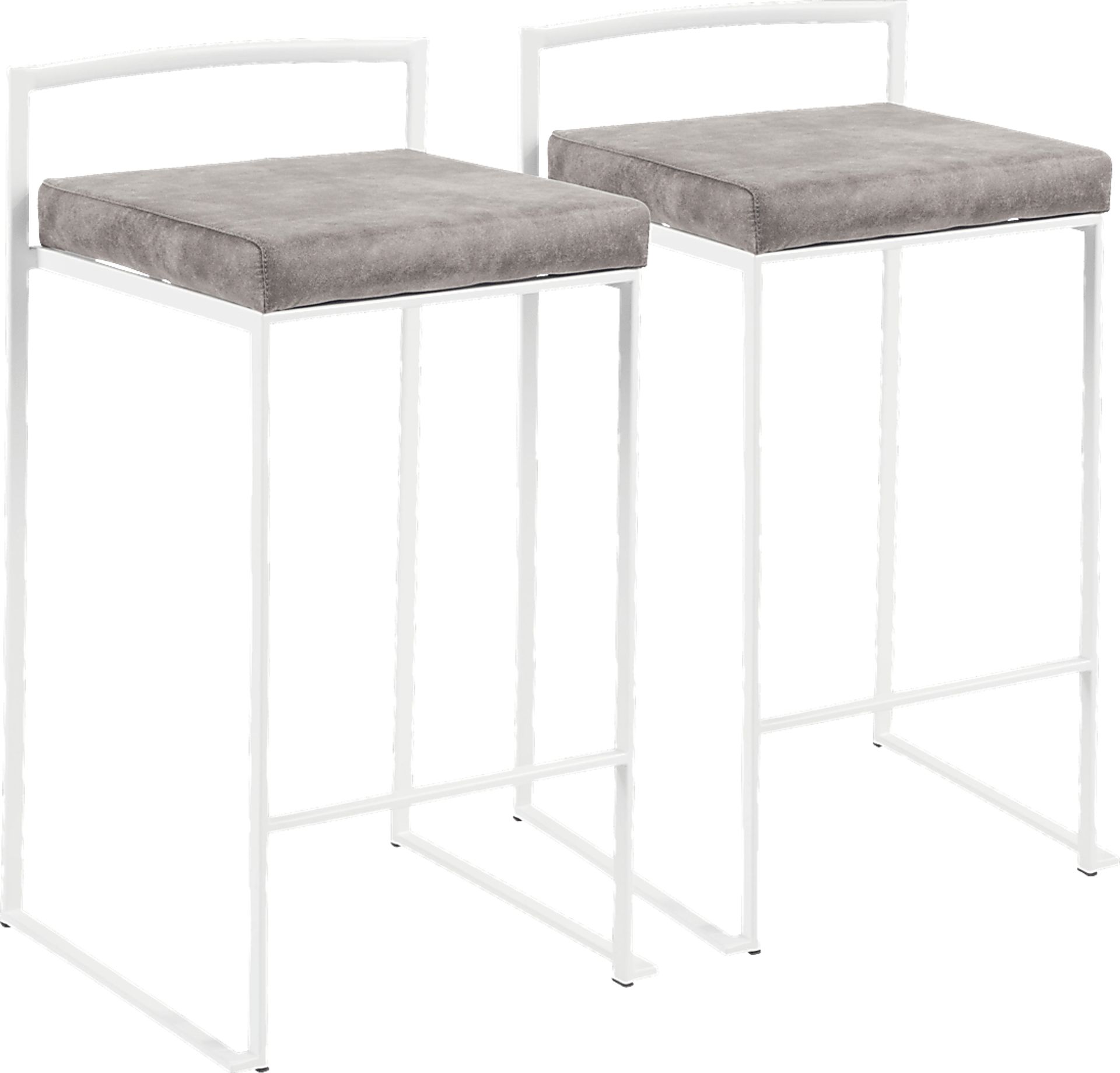 Sora Stone Counter Height Stool (Set of 2) - Image 1