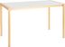 Sora White Dining Table