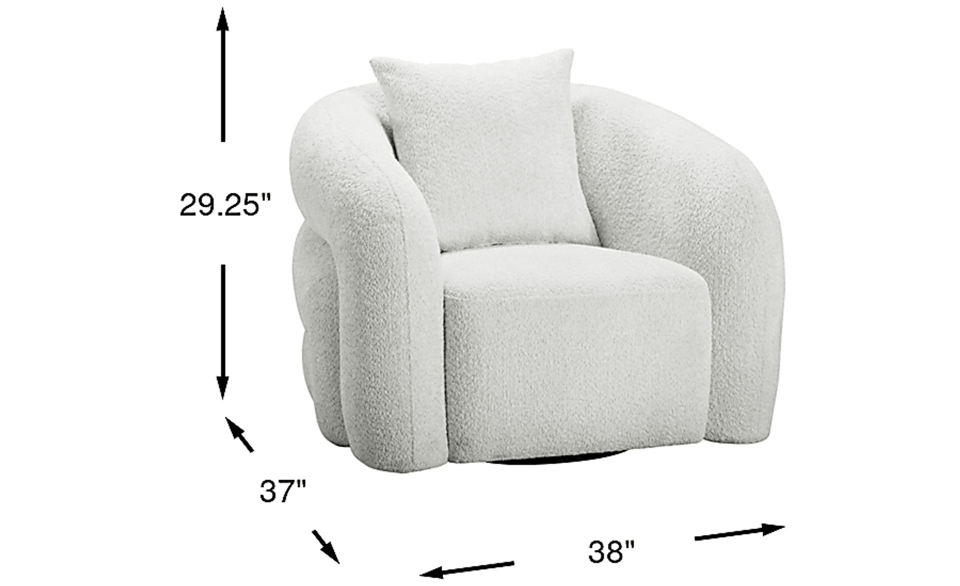 Dimension Image. Please refer to the Dimension Tab on this page for dimension details.