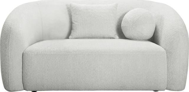 Sorbetto Light Gray Loveseat - Thumbnail - Image 1