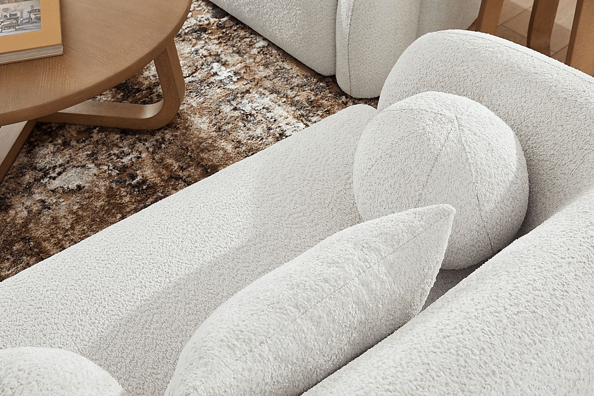 Sorbetto Light Gray Sofa - Image 5