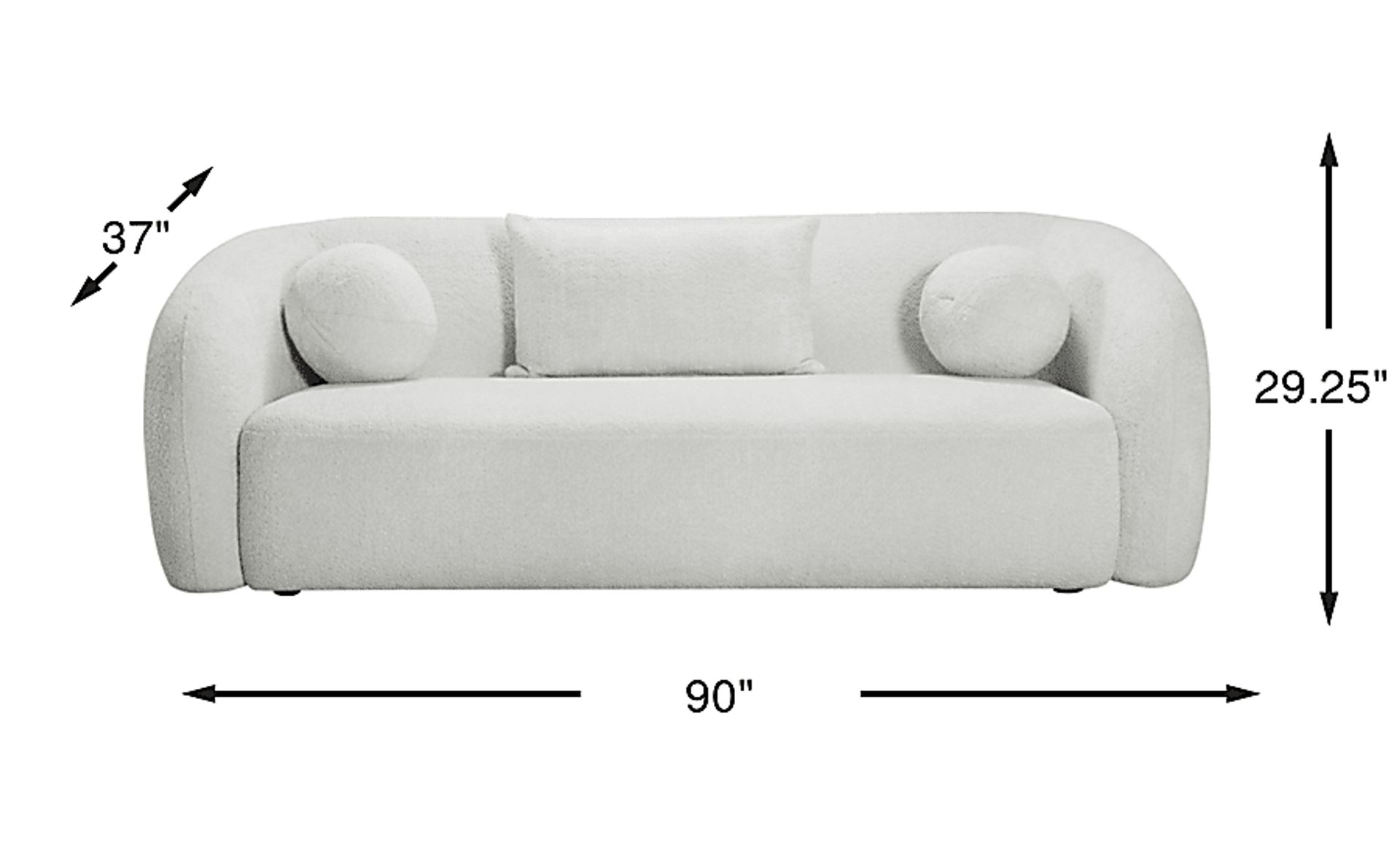 Dimension Image. Please refer to the Dimension Tab on this page for dimension details.