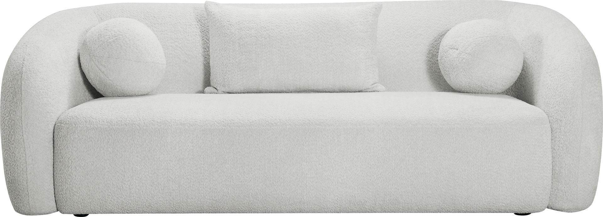 Sorbetto Light Gray Sofa - Image 1