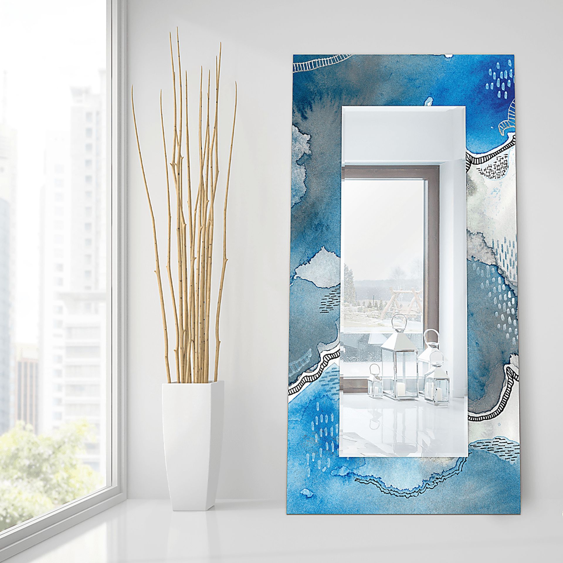 Sorele Light Blue Mirror - Image 5