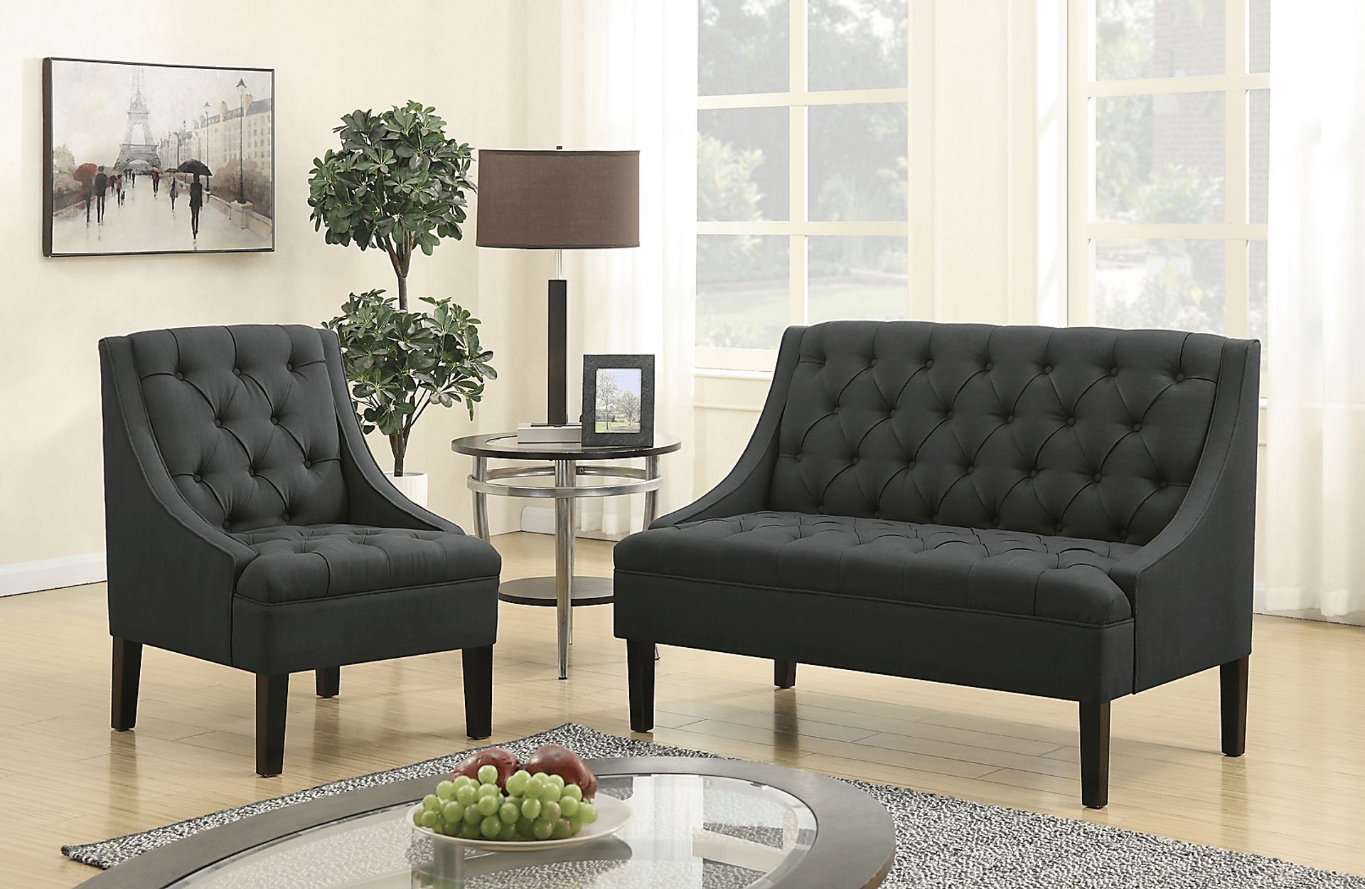 Sorella Gray Accent Chair - Image 6