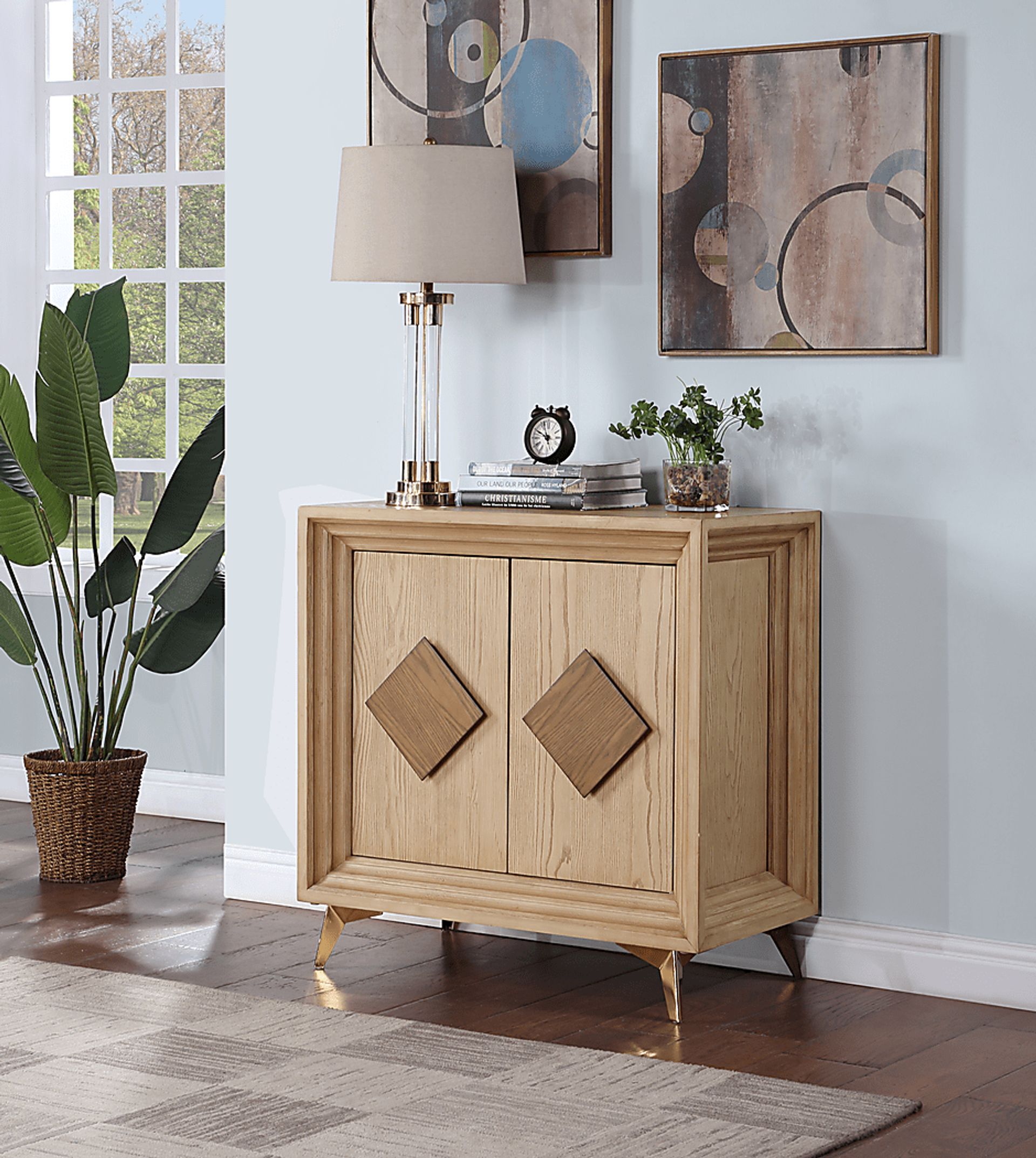 Sorghum Brown Accent Cabinet - Image 2