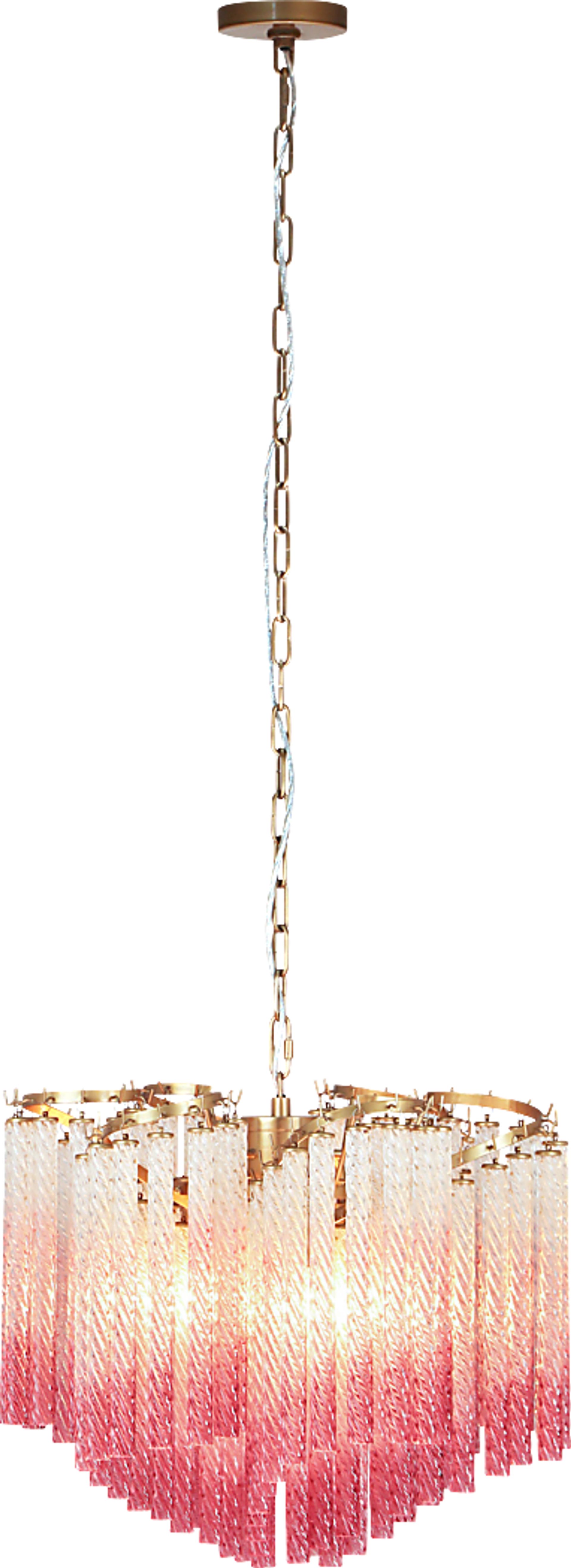 Sorolla Shade Pink Chandelier - Image 3