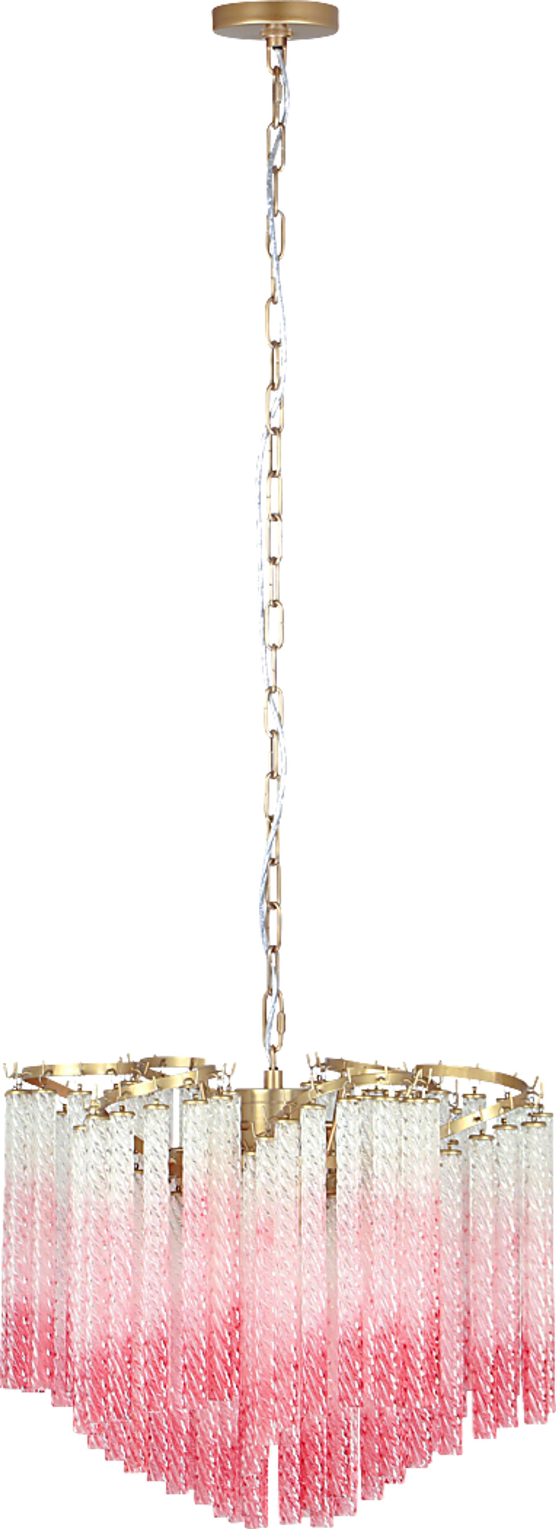 Sorolla Shade Pink Chandelier - Image 4
