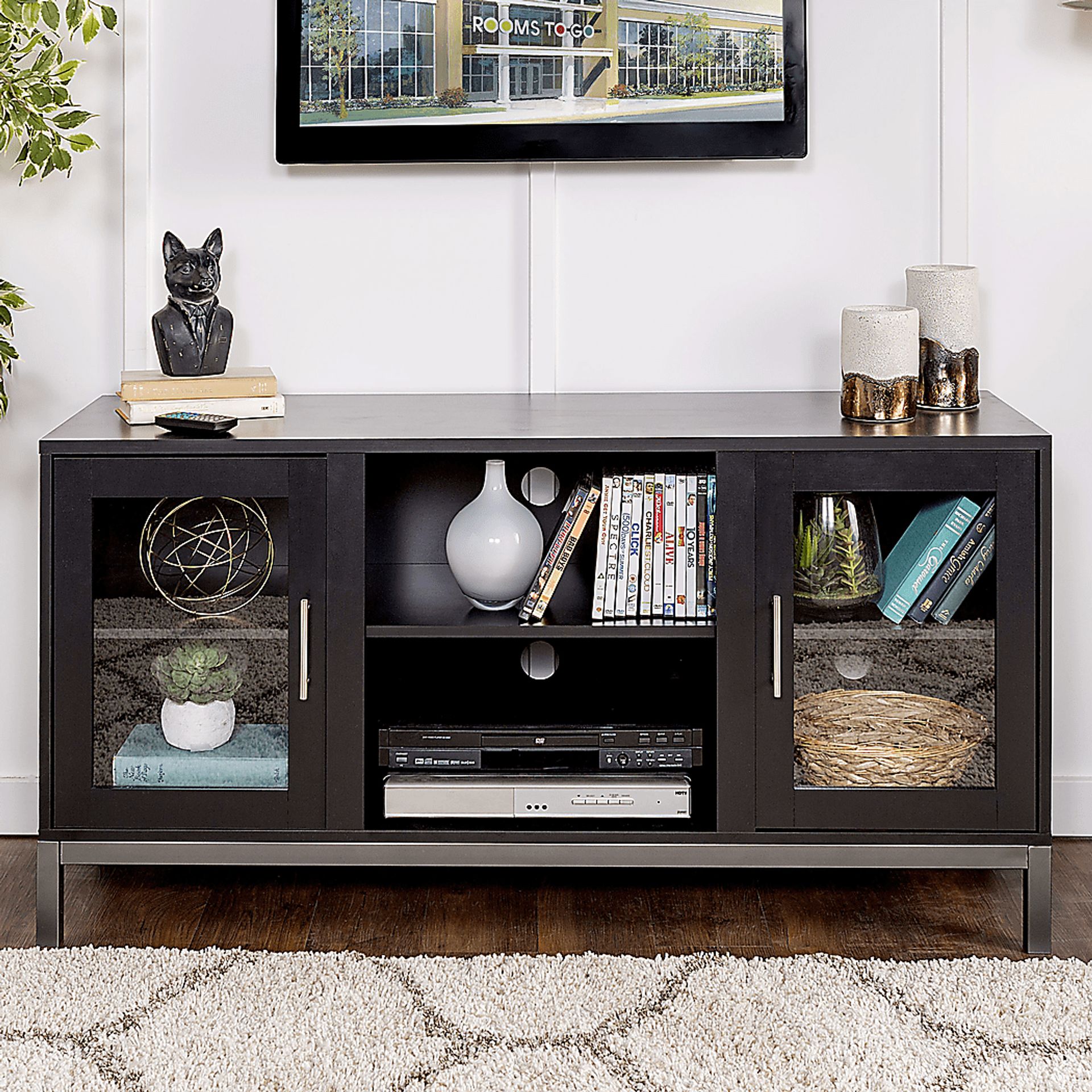 Sorrell Black 52 in. Console - Image 4