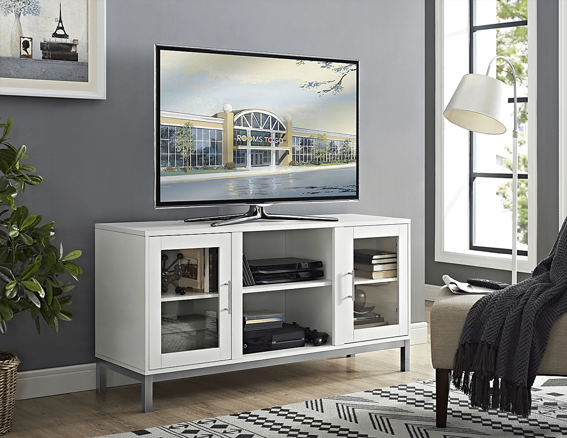 Sorrell White 52 in. Console - Image 3