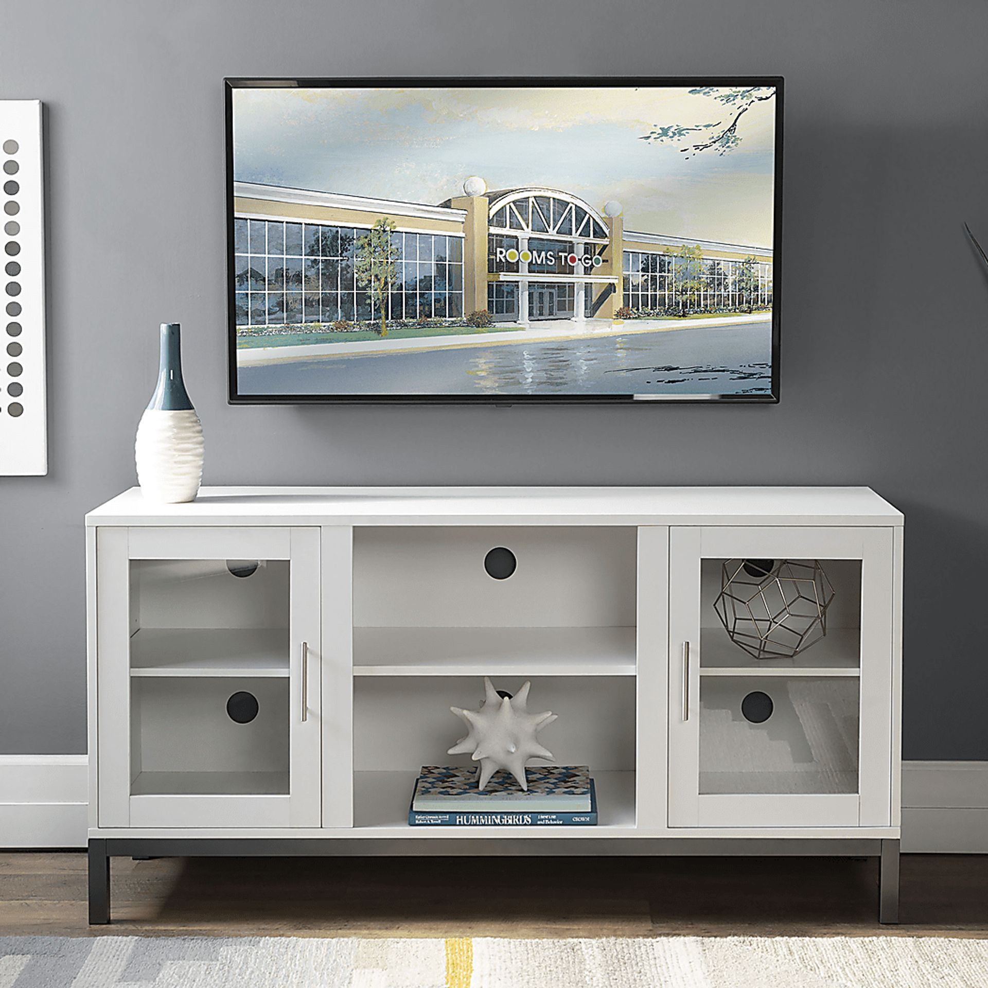Sorrell White 52 in. Console - Image 4