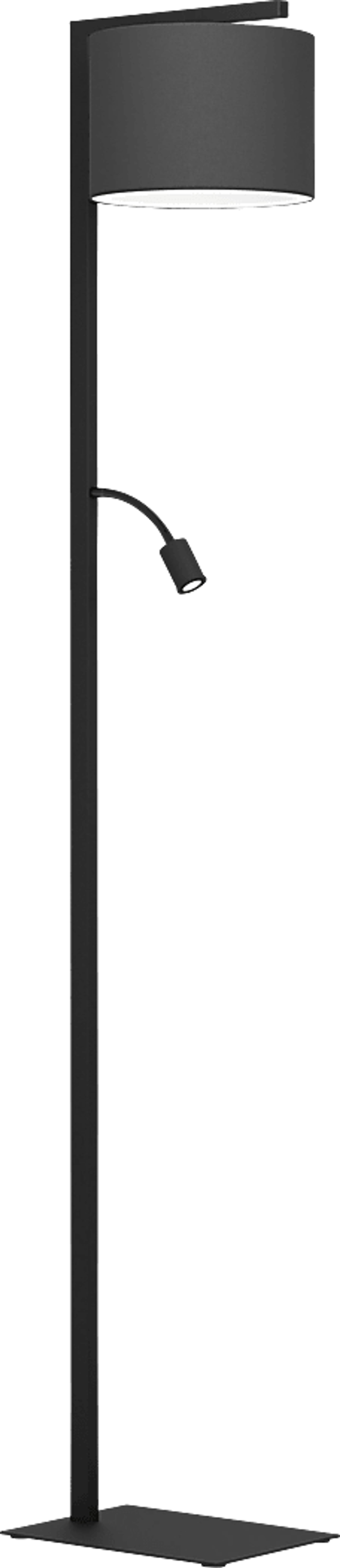 Sorrento Edge Black Floor Lamp - Image 1