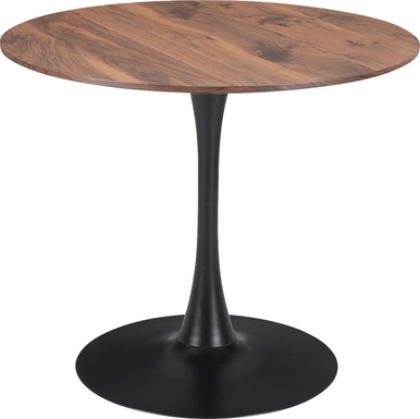 Sosie Brown Round Dining Table