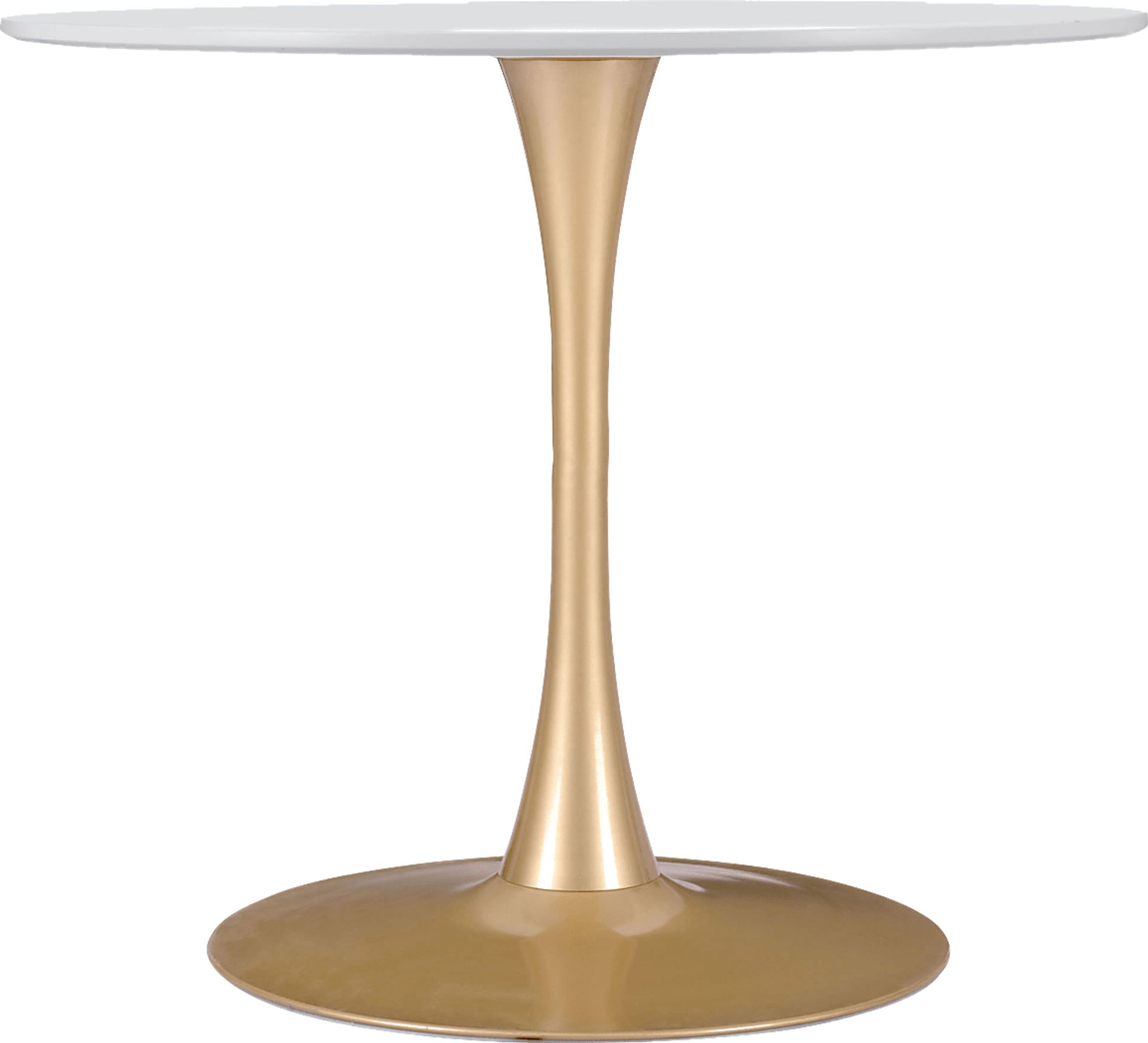 Sosie Gold Round Dining Table - Image 3